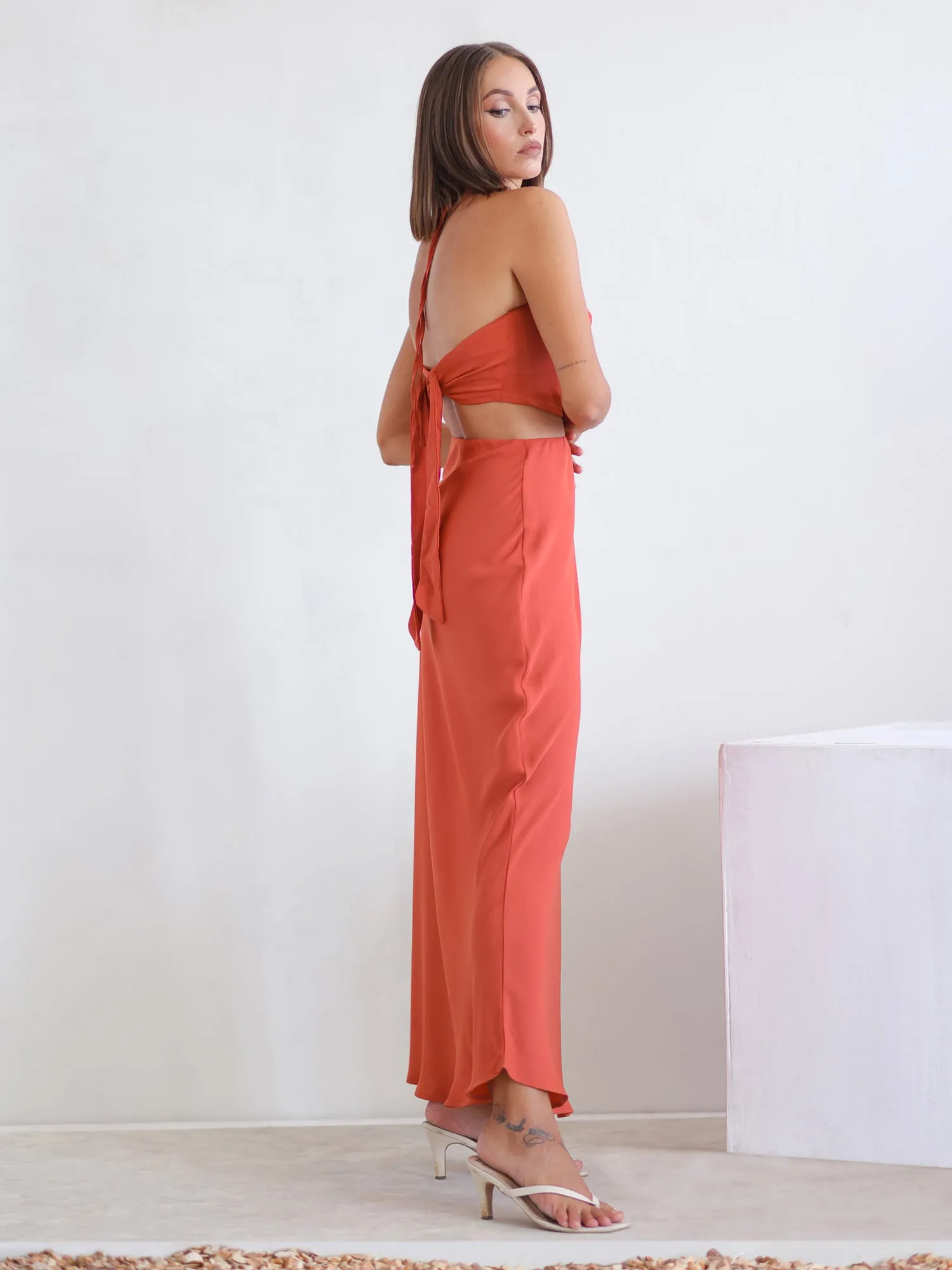 Maxi Bias Skirt