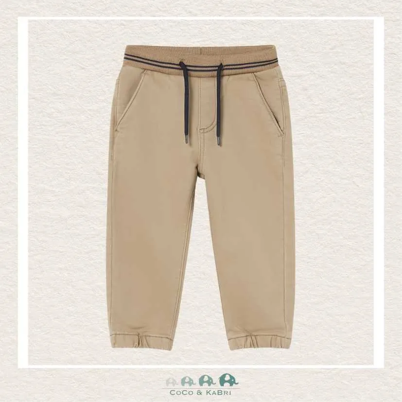 Mayoral Baby Boy: Soft Jogger Style Pant - Almond