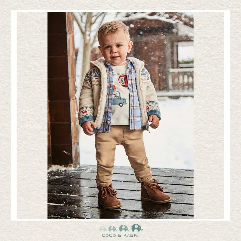 Mayoral Baby Boy: Soft Jogger Style Pant - Almond