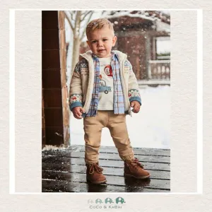 Mayoral Baby Boy: Soft Jogger Style Pant - Almond