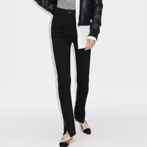 ME EM Black Skinny Jeans High Rise Ankle Zipper Stretch Denim Women's Size 28
