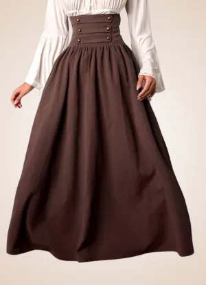 Medieval Steampunk Maxi Skirt