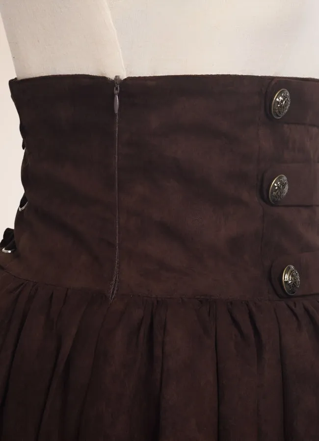 Medieval Steampunk Maxi Skirt