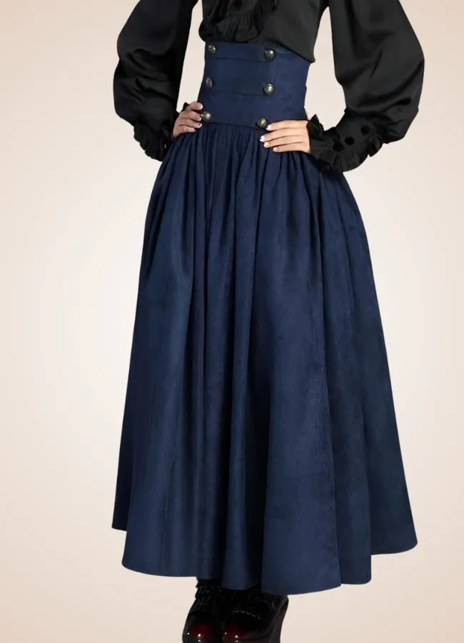 Medieval Steampunk Maxi Skirt