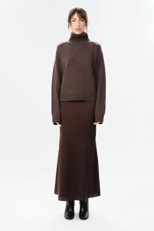 Melian Jordan Turtleneck in Brown