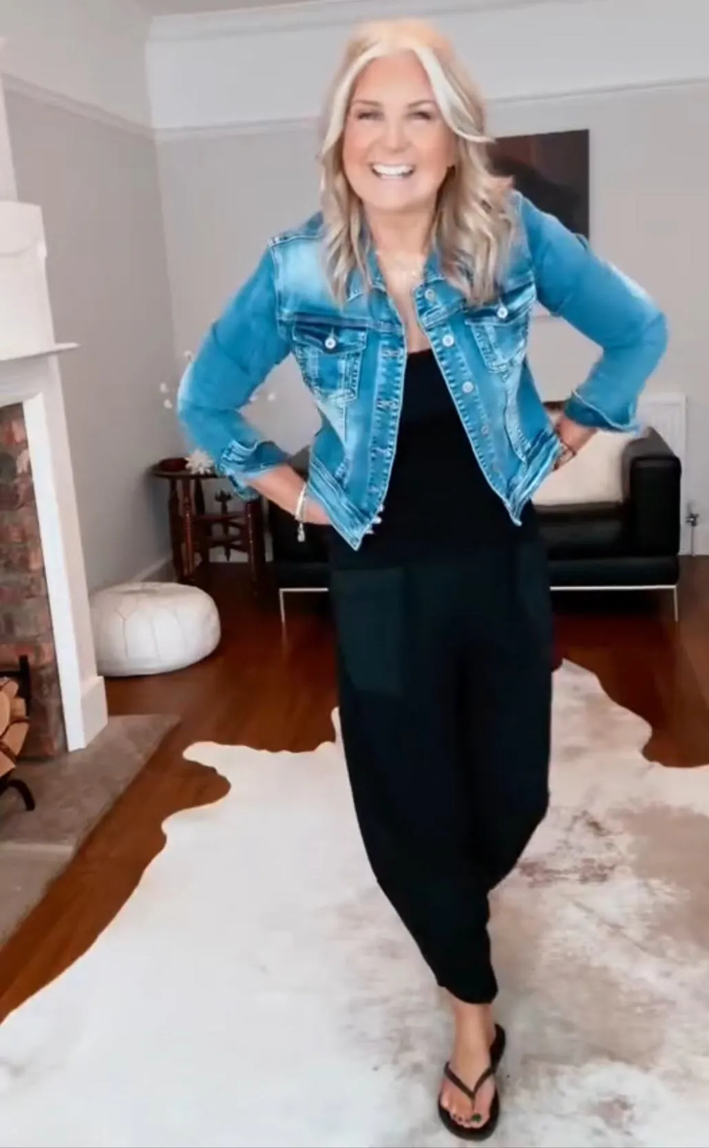 Melly & Co Angel Wing Denim Jacket