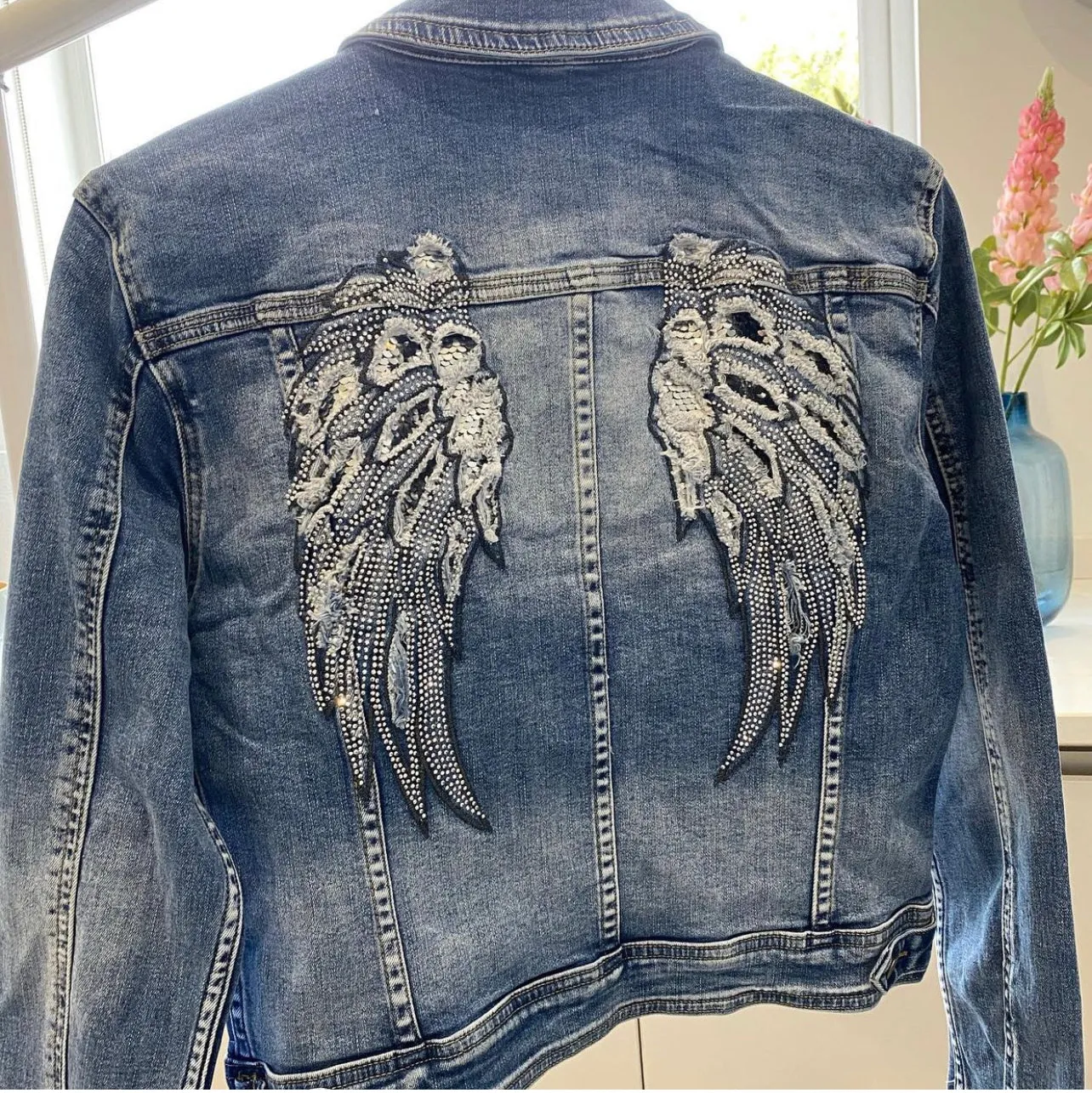 Melly & Co Angel Wing Denim Jacket