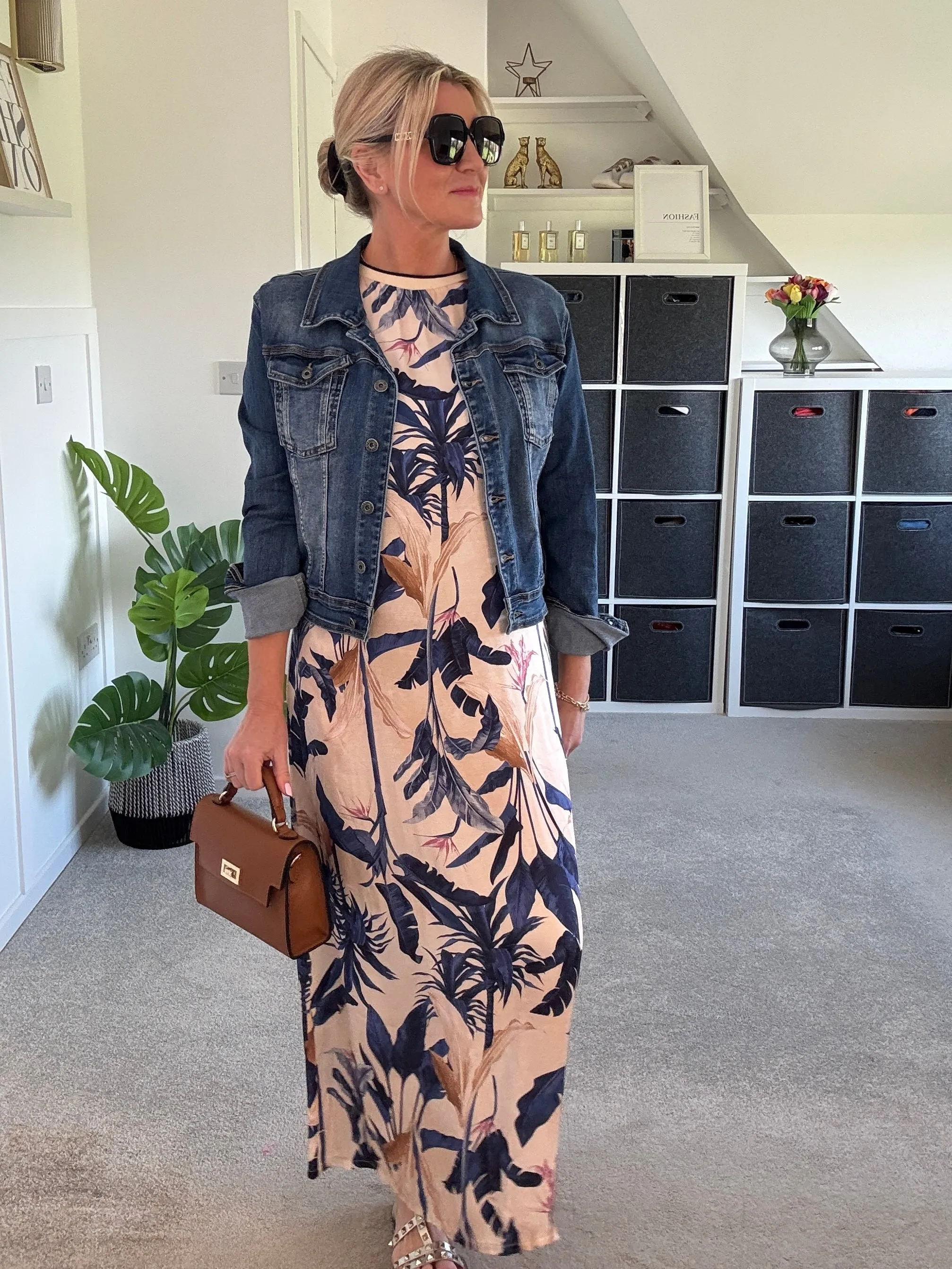 Melly & Co Angel Wing Denim Jacket