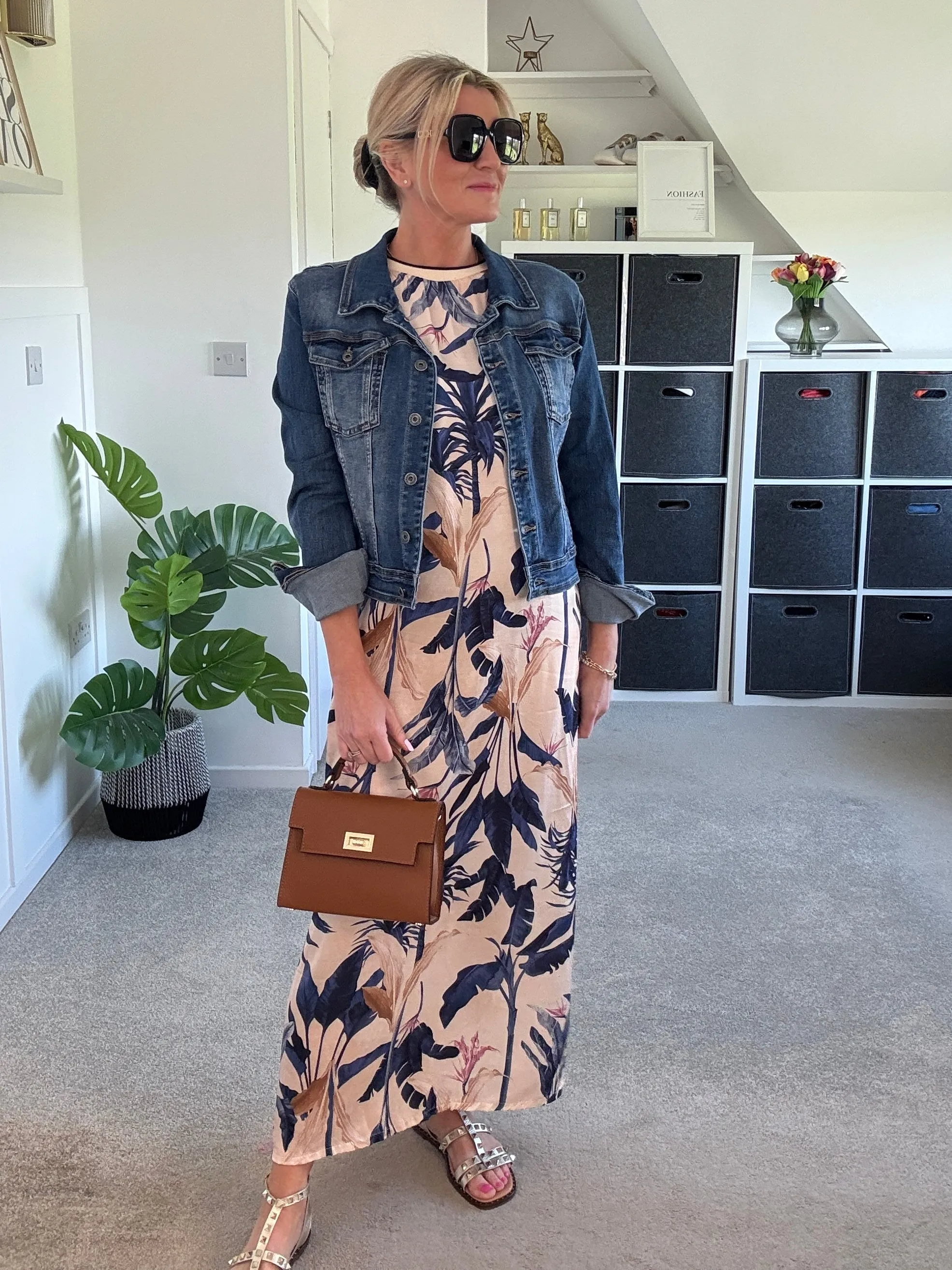 Melly & Co Angel Wing Denim Jacket