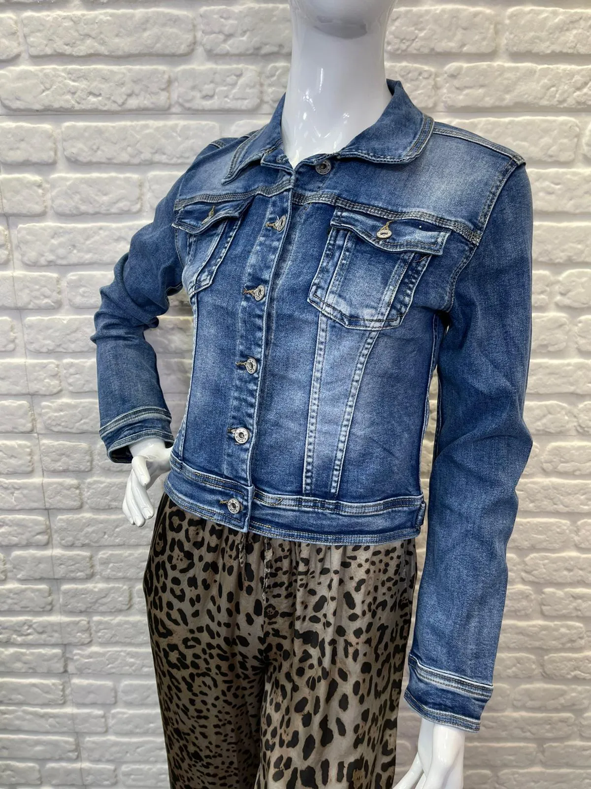 Melly & Co Angel Wing Denim Jacket