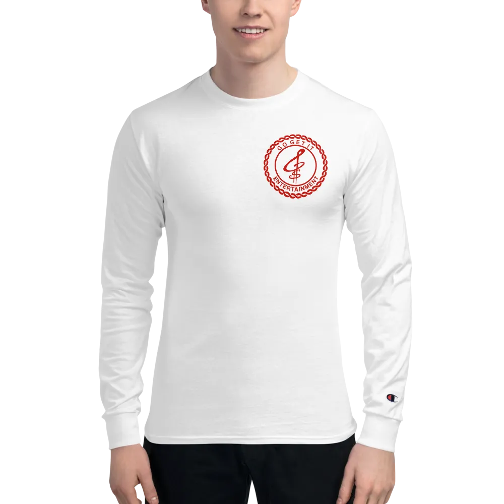 Men's  Go Get It Entertainment Champion Long Sleeve - Red Label