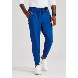 Men's Rally Jogger Scrub Pant - Barco Unify Collection / Color - New Royal / Fit - Regular, Short, Tall / Sizes - XS, S, M, L, XL, 2XL, 3XL by Barco Uniforms