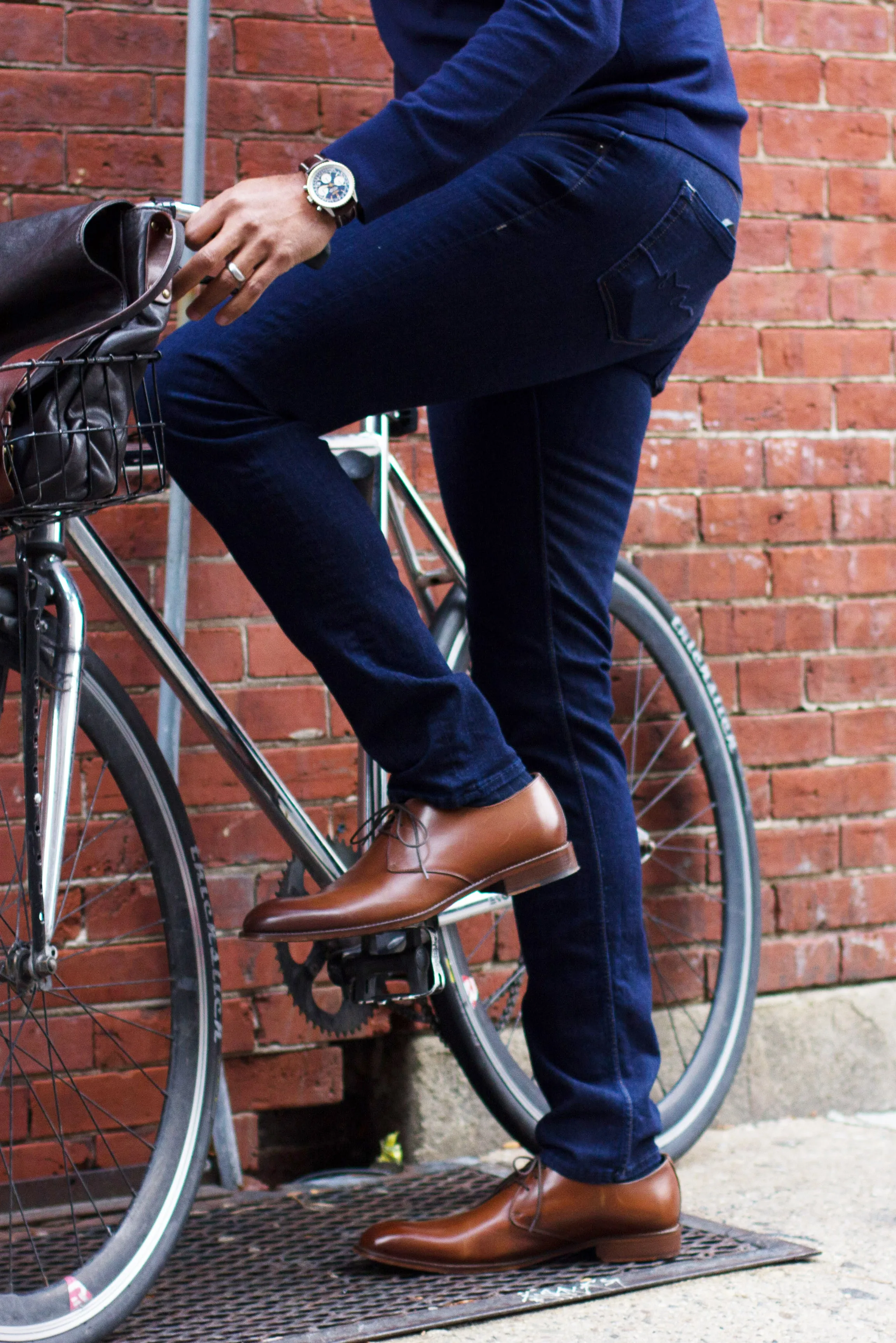 Mens Skinny Leg in Storm