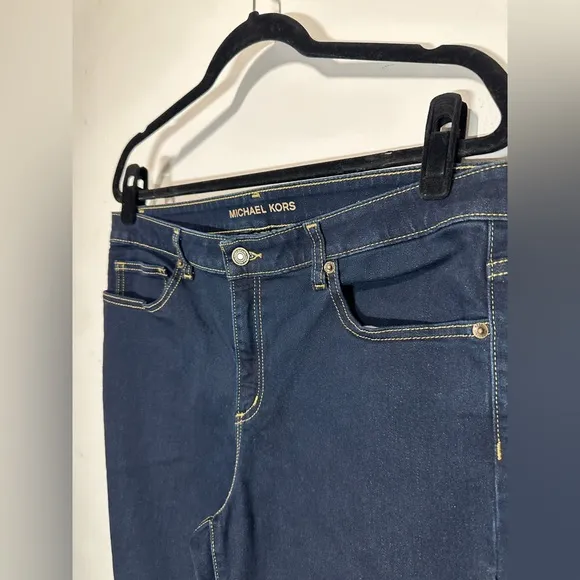 Michael Kors Dark Wash Skinny Jeans Ankle Length