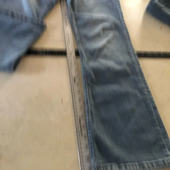 MICHEAL KORS size 12 blue jeans Bootcut mid rise with stretch retro