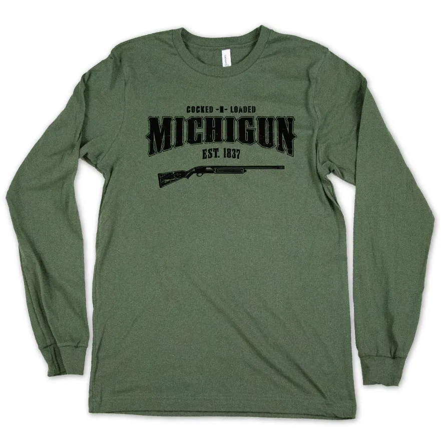 MichiGUN long sleeve tee
