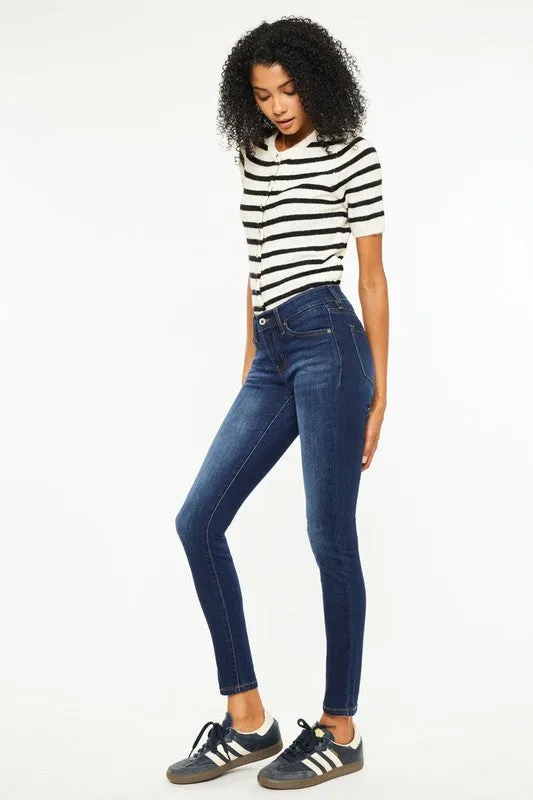 Mid-Rise Skinny Jeans