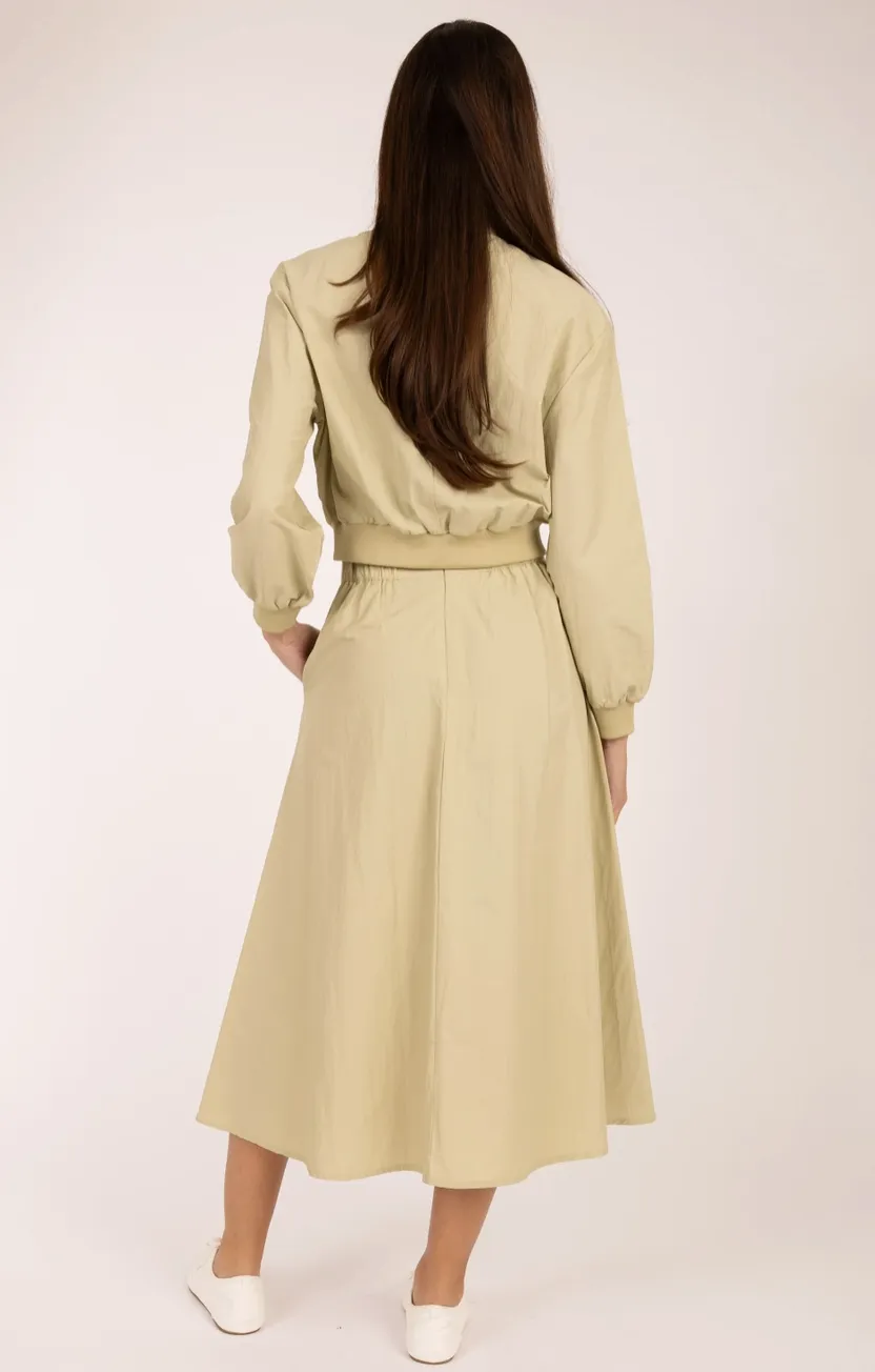Midi Skirt Light Lime