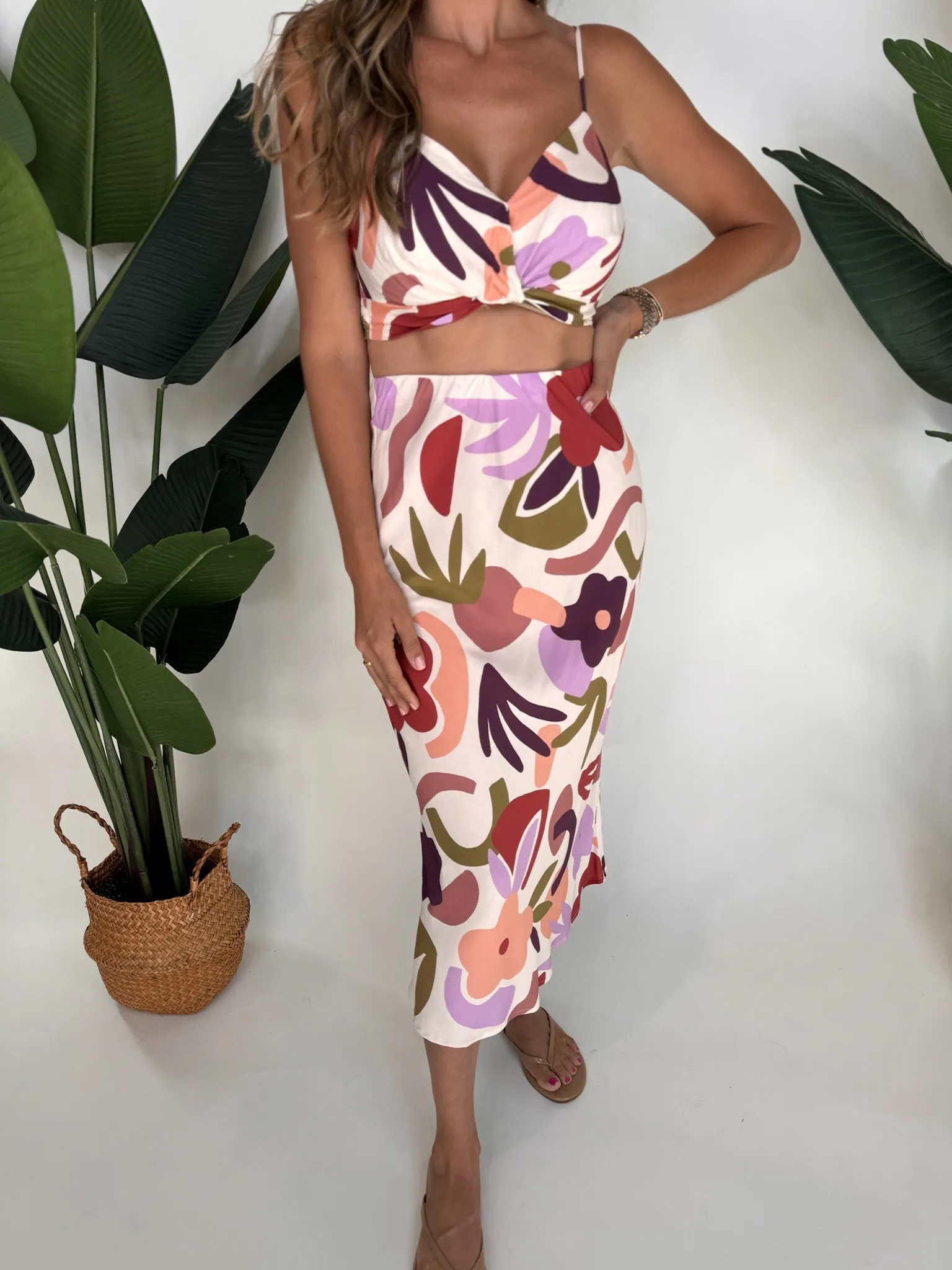 Mink Pink Rayssa Midi Skirt