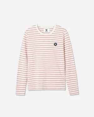 Moa long sleeve -  Off/White/Rose