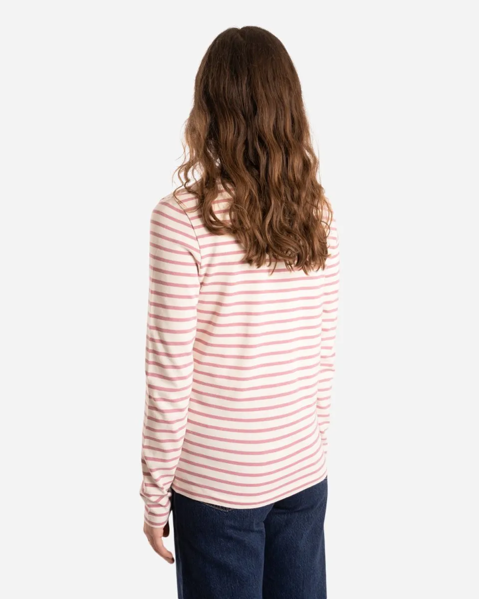 Moa long sleeve -  Off/White/Rose