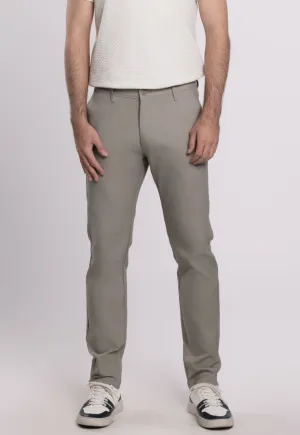 MOC Celana Panjang Chinos Pria Slim Fit BARNIE-DARK GREY