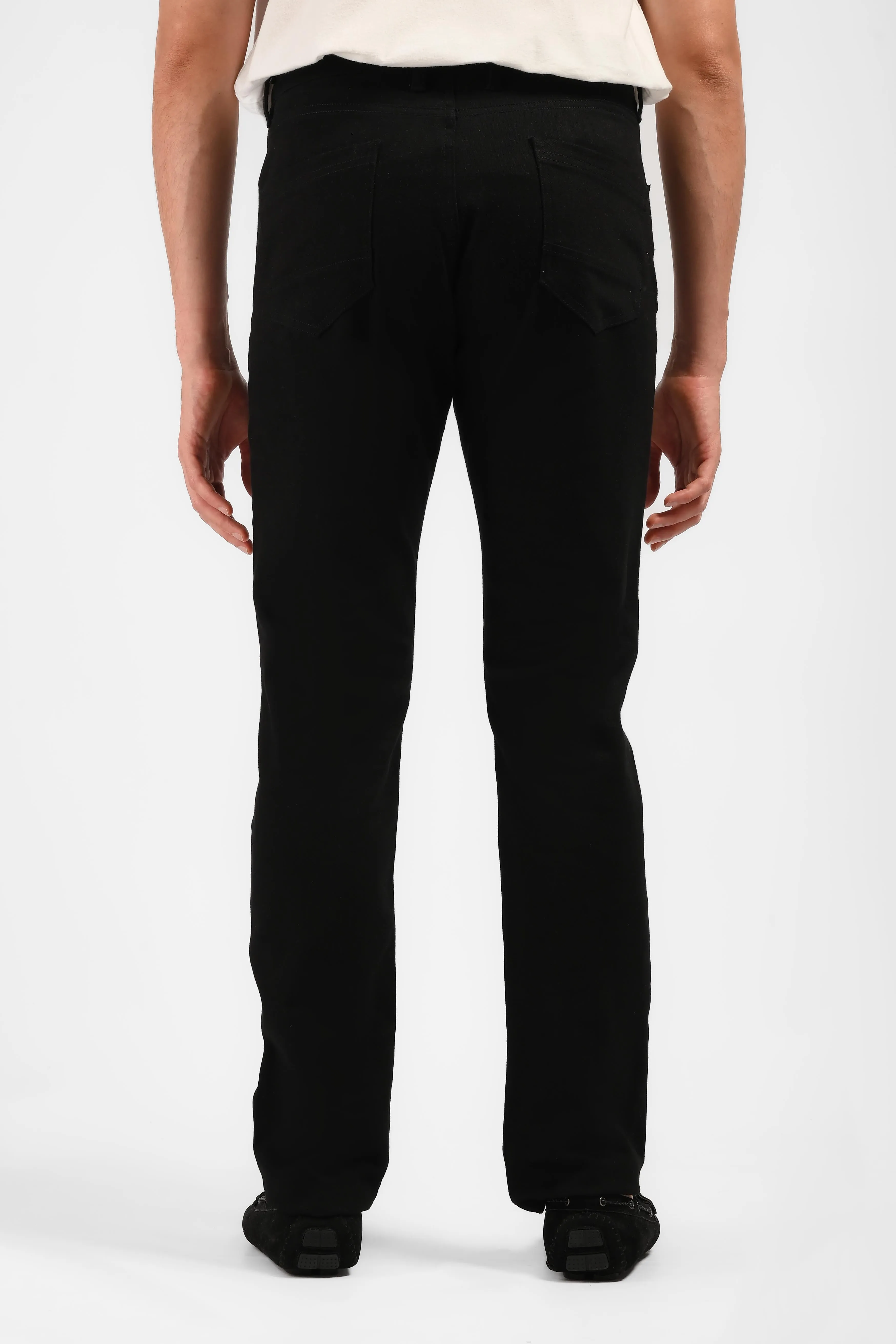 MOC Celana Panjang Chinos Pria Slim Fit VERBY-BLACK