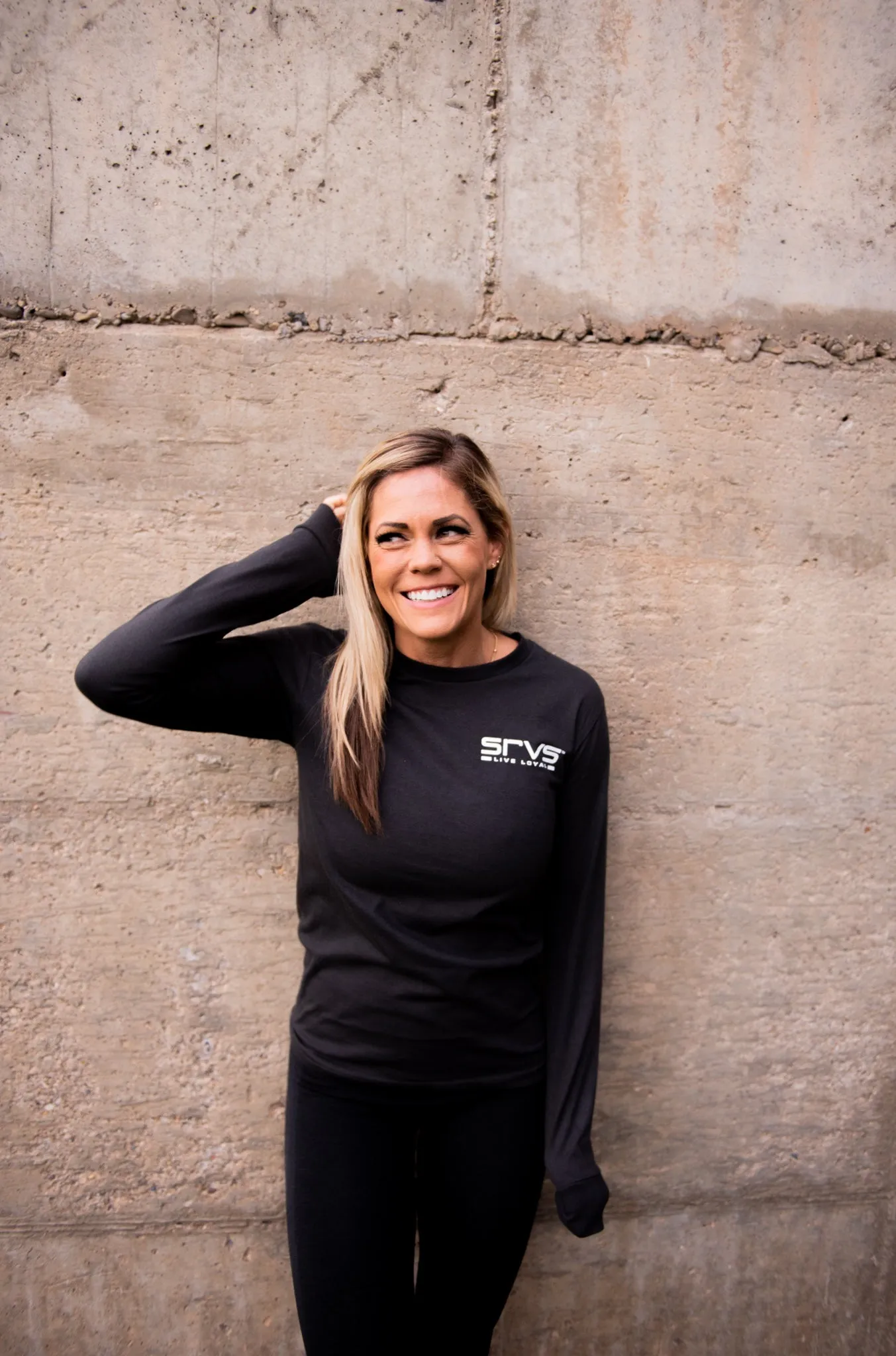 Monterey Long Sleeve T-Shirt Charcoal