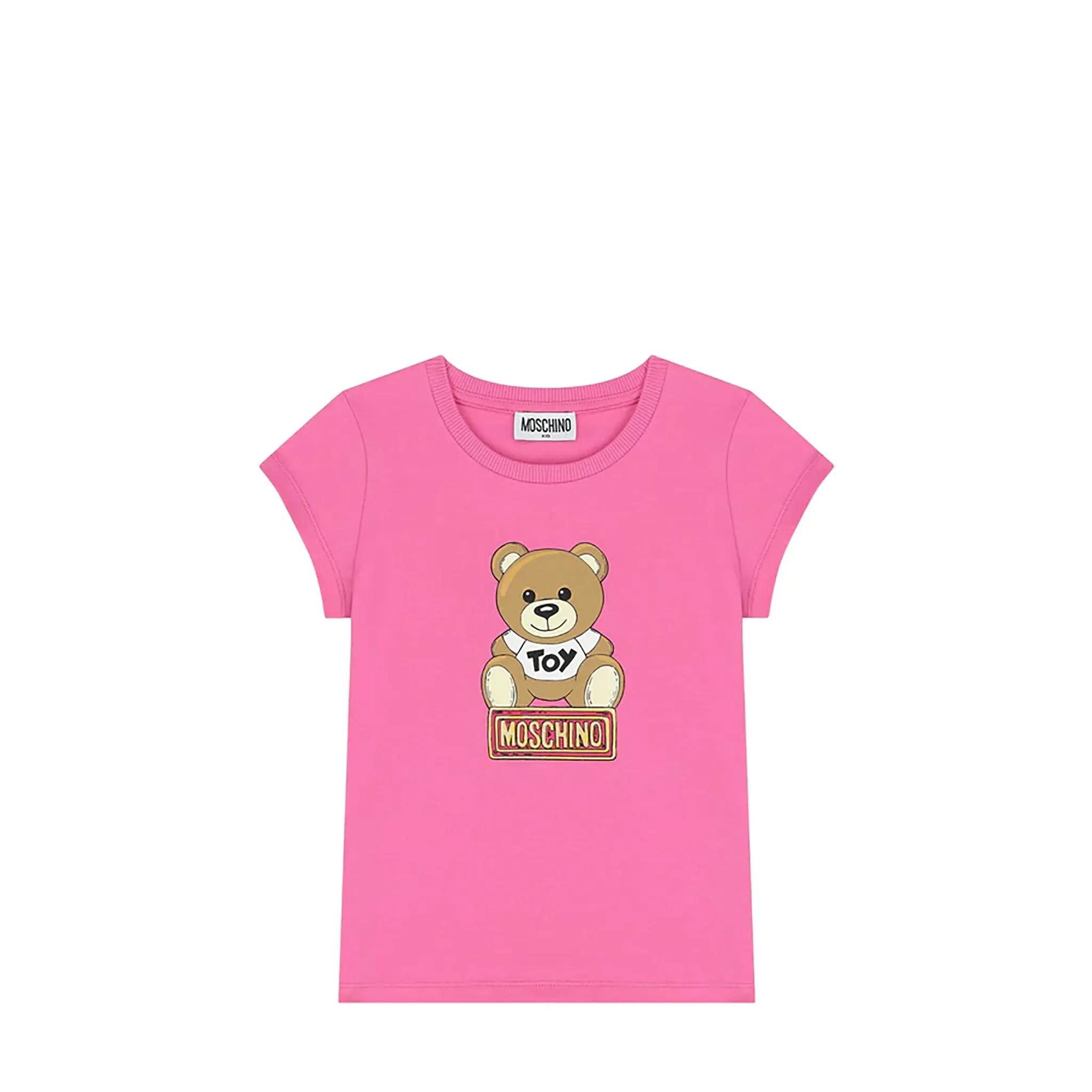 Moschino Kids Teddy Bear Logo T-Shirt