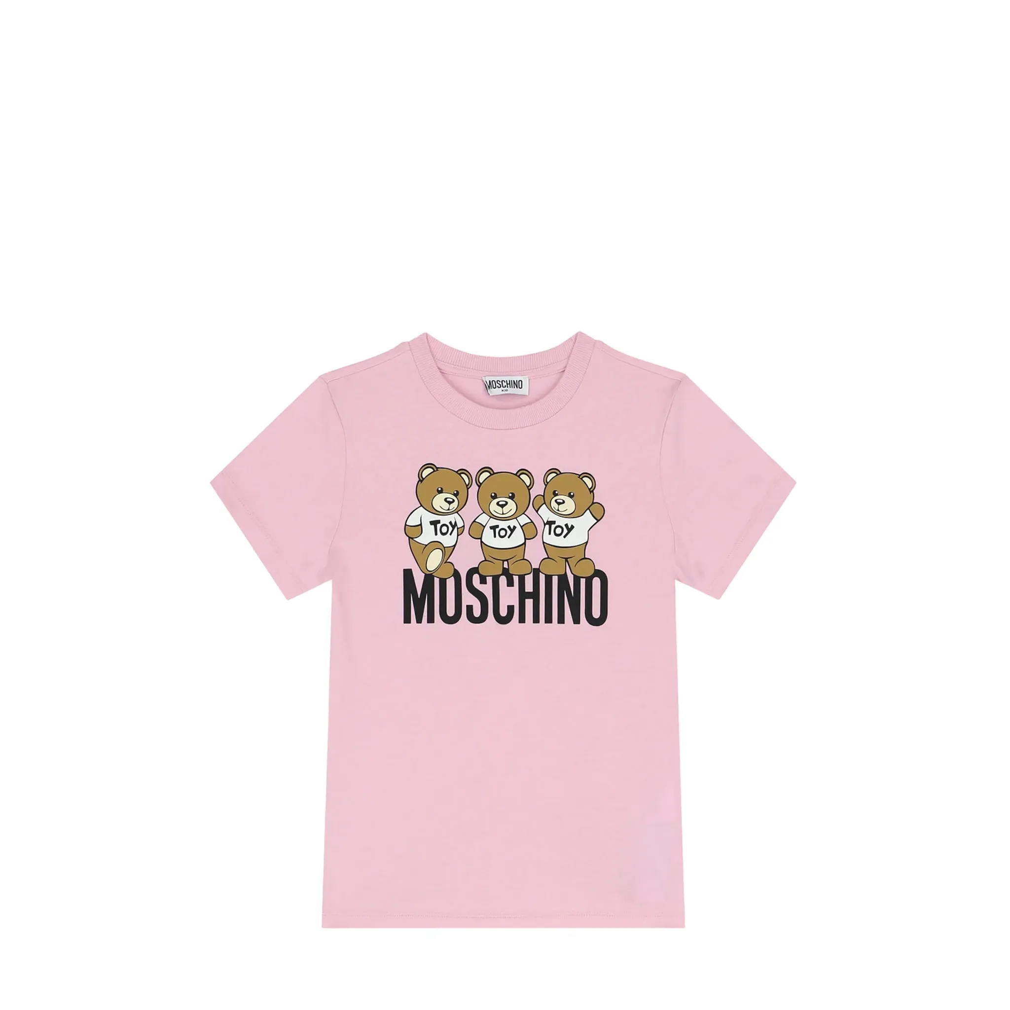Moschino Kids Triple Teddy Bears Logo T-Shirt