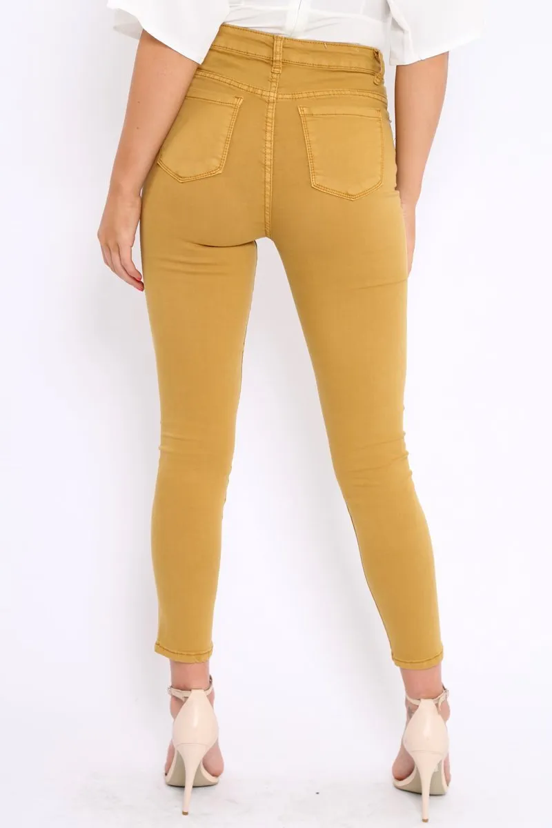 Mustard Skinny Jeans - Madisson