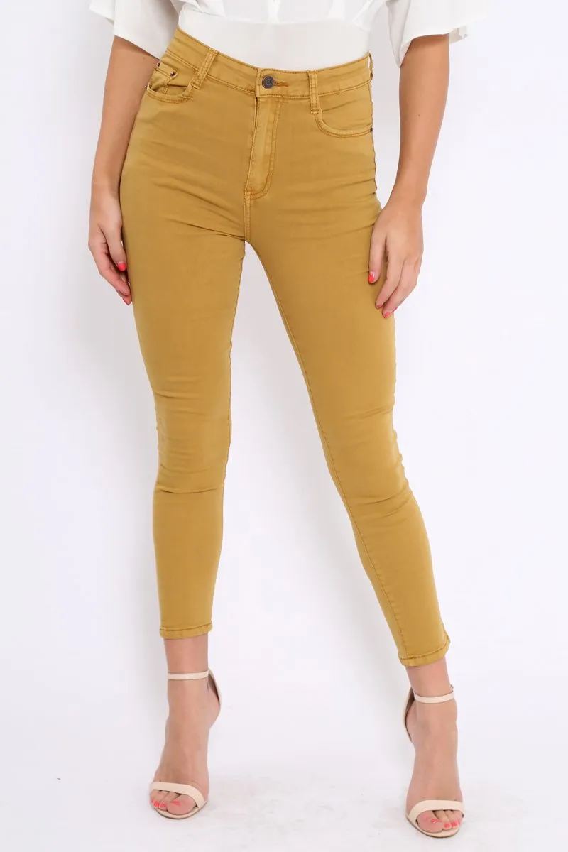 Mustard Skinny Jeans - Madisson