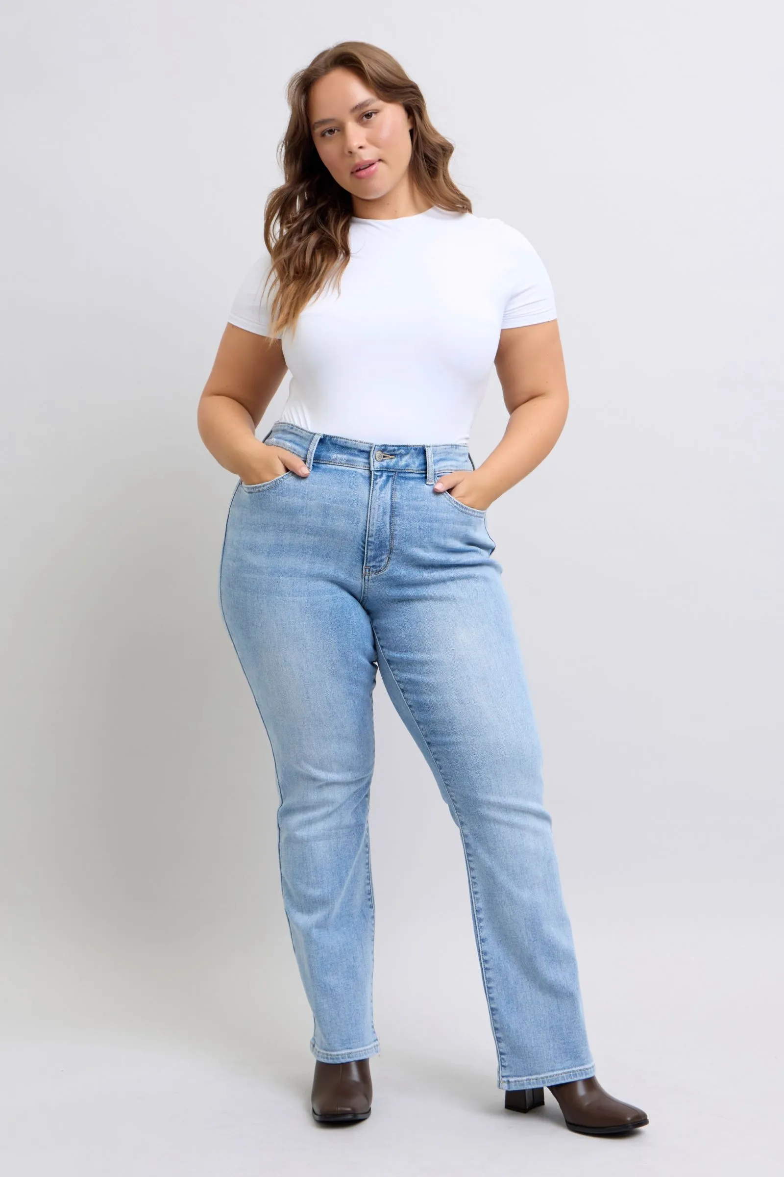 Myli Thermal Bootcut Jeans