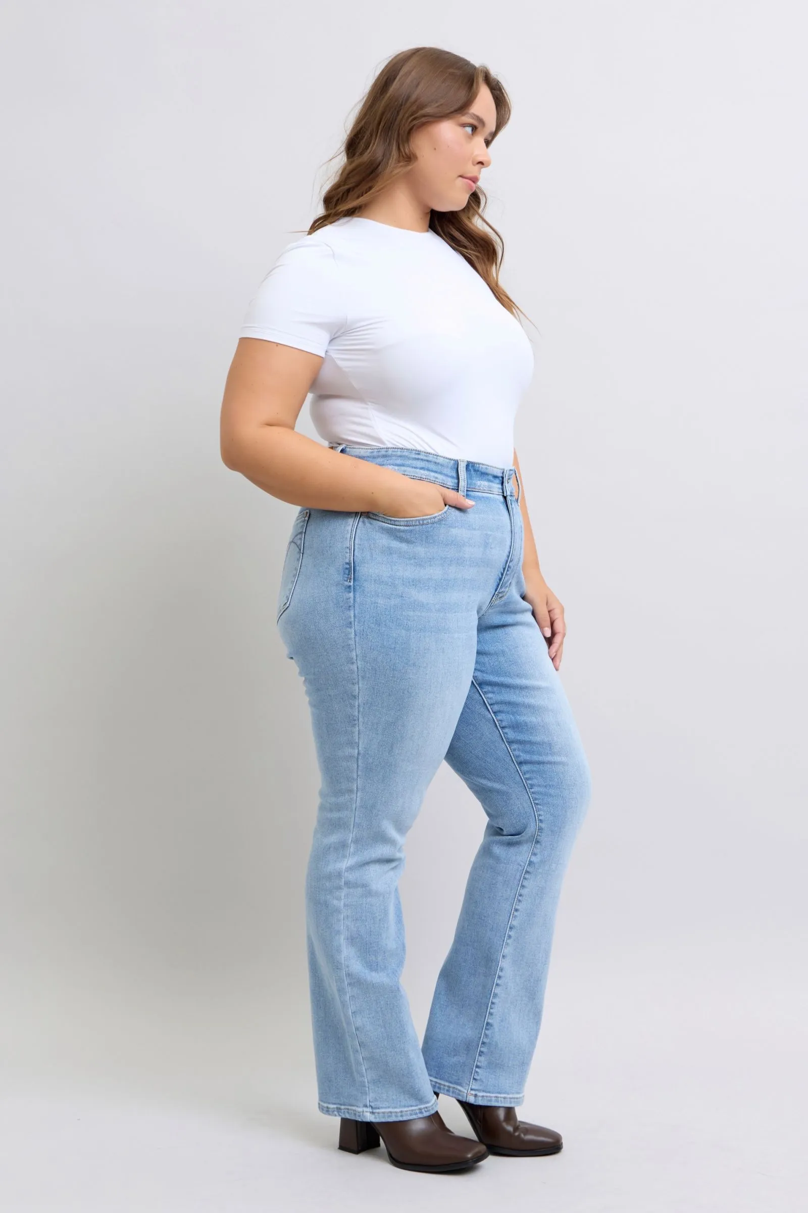 Myli Thermal Bootcut Jeans