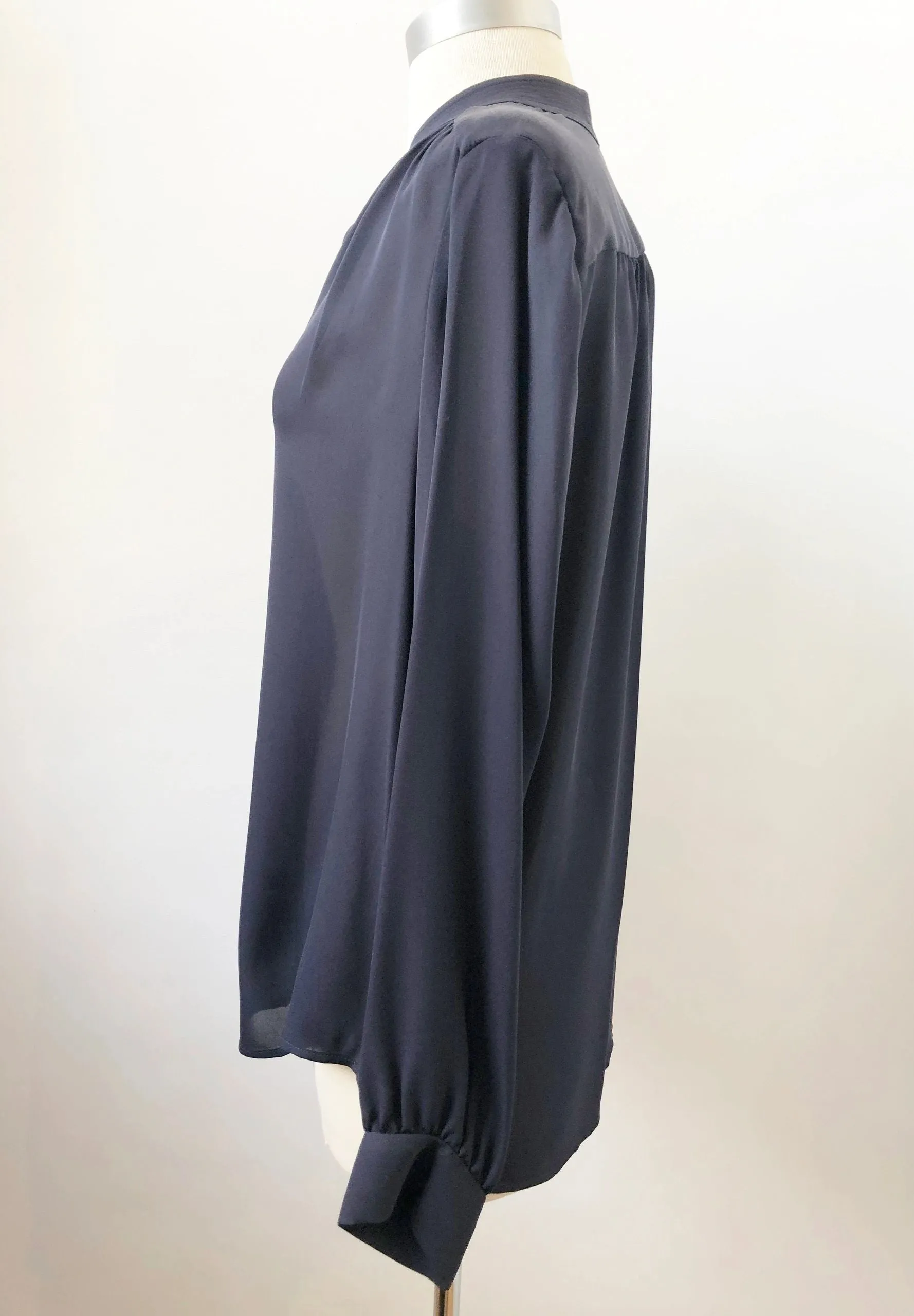 NEW L' Agence Silk Blouse Size M