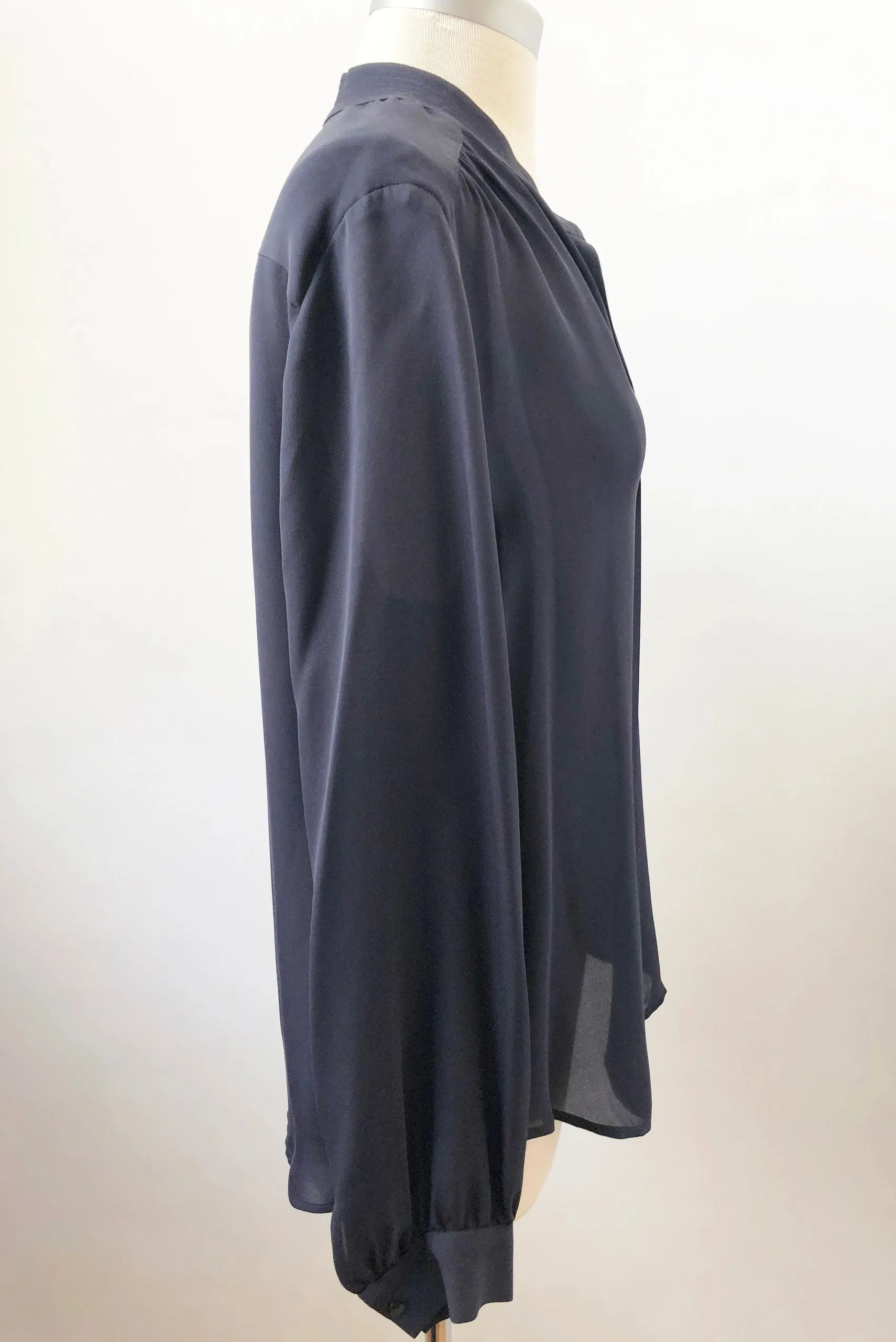 NEW L' Agence Silk Blouse Size M