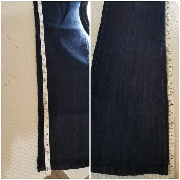 NEW Rock &amp; Republic Blue Women Size 27 Bootcut Jeans
