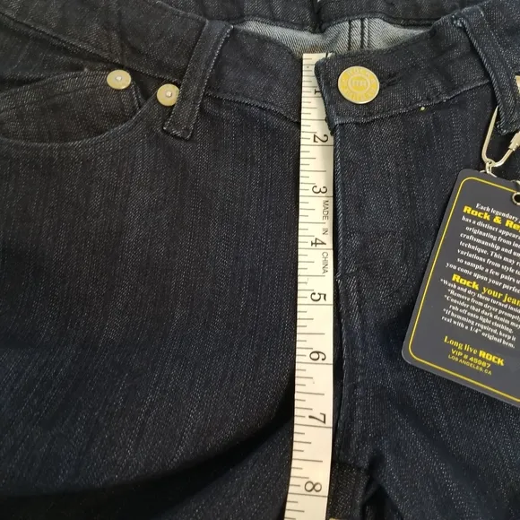 NEW Rock &amp; Republic Blue Women Size 27 Bootcut Jeans