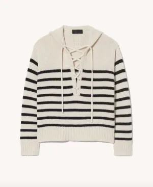 NILI LOTAN NOEMI STRIPE SWEATER