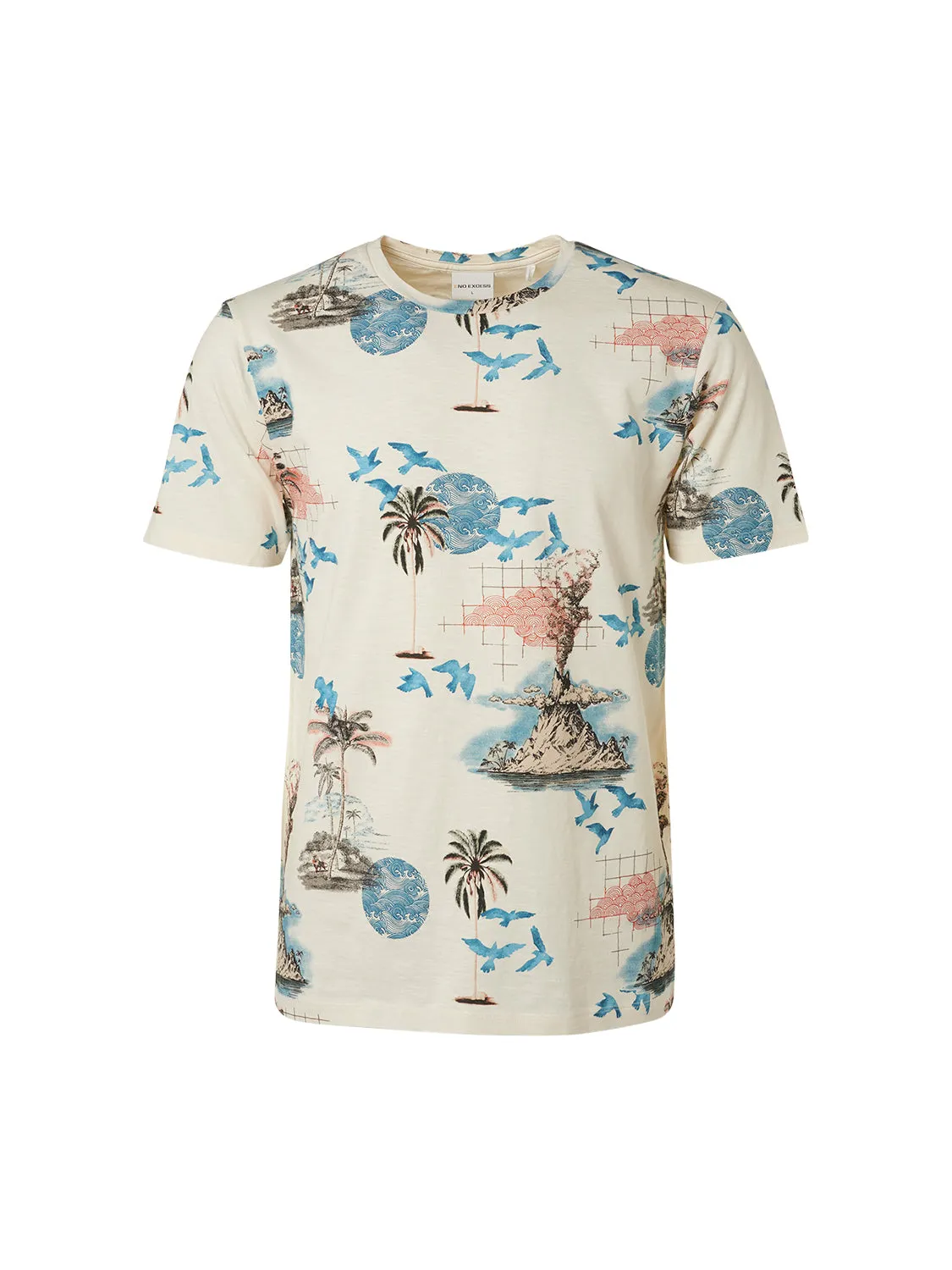 NO EXCESS ALLOVER PRINT CREWNECK T-SHIRT 19350374