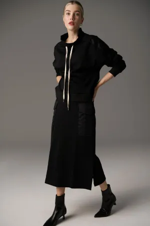 Nuray Cargo Skirt Black
