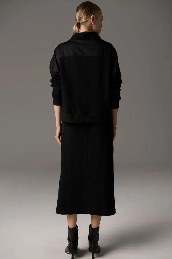 Nuray Cargo Skirt Black