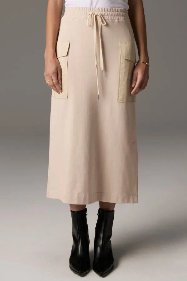 Nuray Cargo Skirt Black