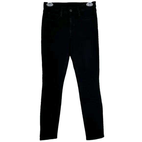NWOT L’Agence Mid Rise Skinny Jeans in Black Women’s Sz 25