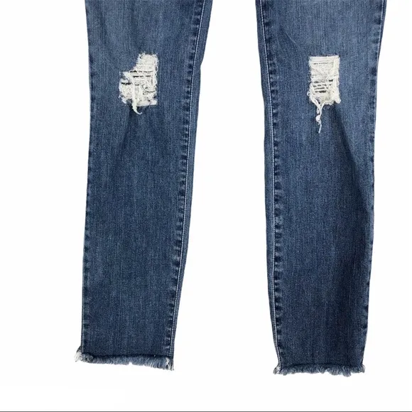 NWOT SMYM Soho Zip Up High Rise Skinny Jeans