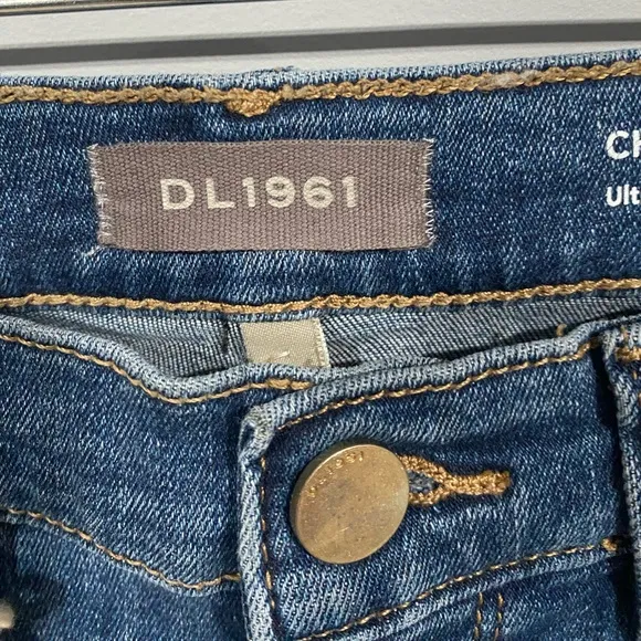 NWT DL1961 Ultra High Rise Skinny Jeans