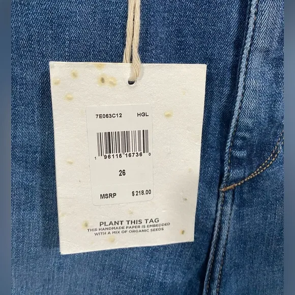 NWT DL1961 Ultra High Rise Skinny Jeans