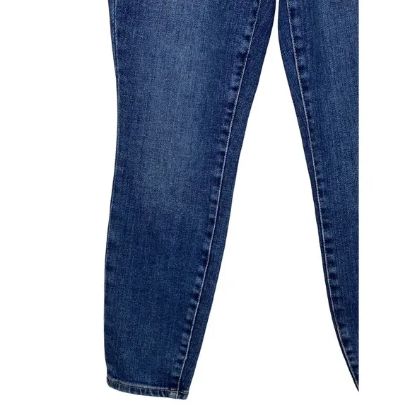 NWT Good American Womens Good Waist Cropp Jeans Sz 0/25 Skinny High Rise Indigo