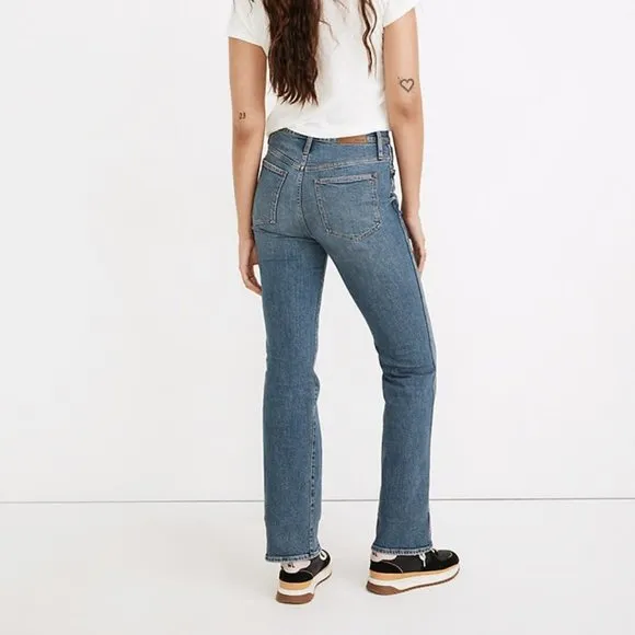 NWT Madewell '90s High-Rise Bootcut Jeans in Edgewood Wash 23