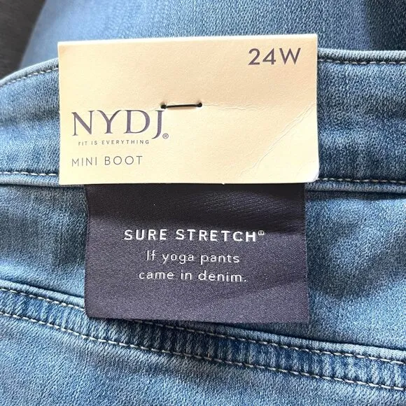 NYDJ Billie Mini Boot Women's Plus NWT
